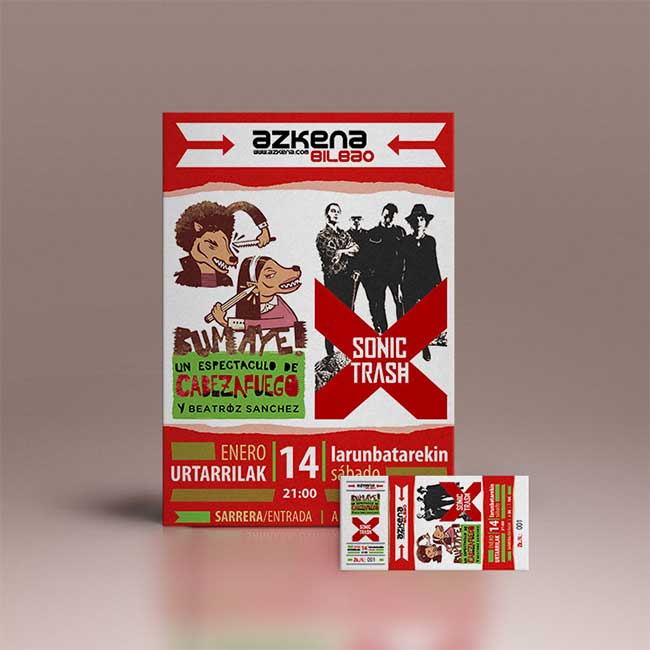 cartele y entradas concierto