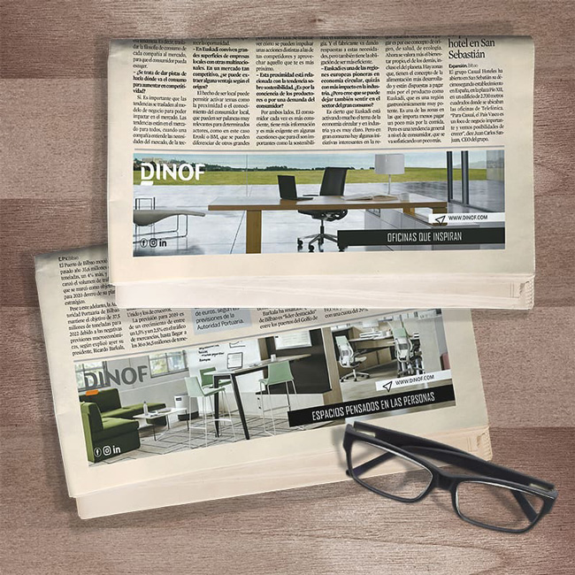 faldones para prensa